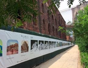 “THE FENCE”, 1,250 FOOT-LONG, OUTDOOR PHOTO